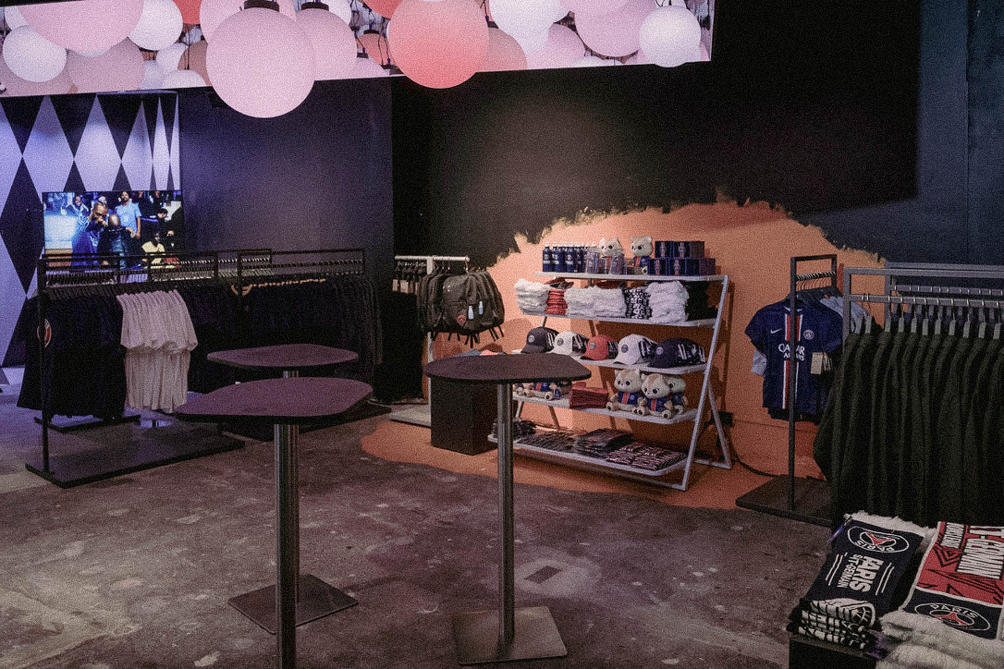 Branded Bereich und Markenumfeld Pop-up Store