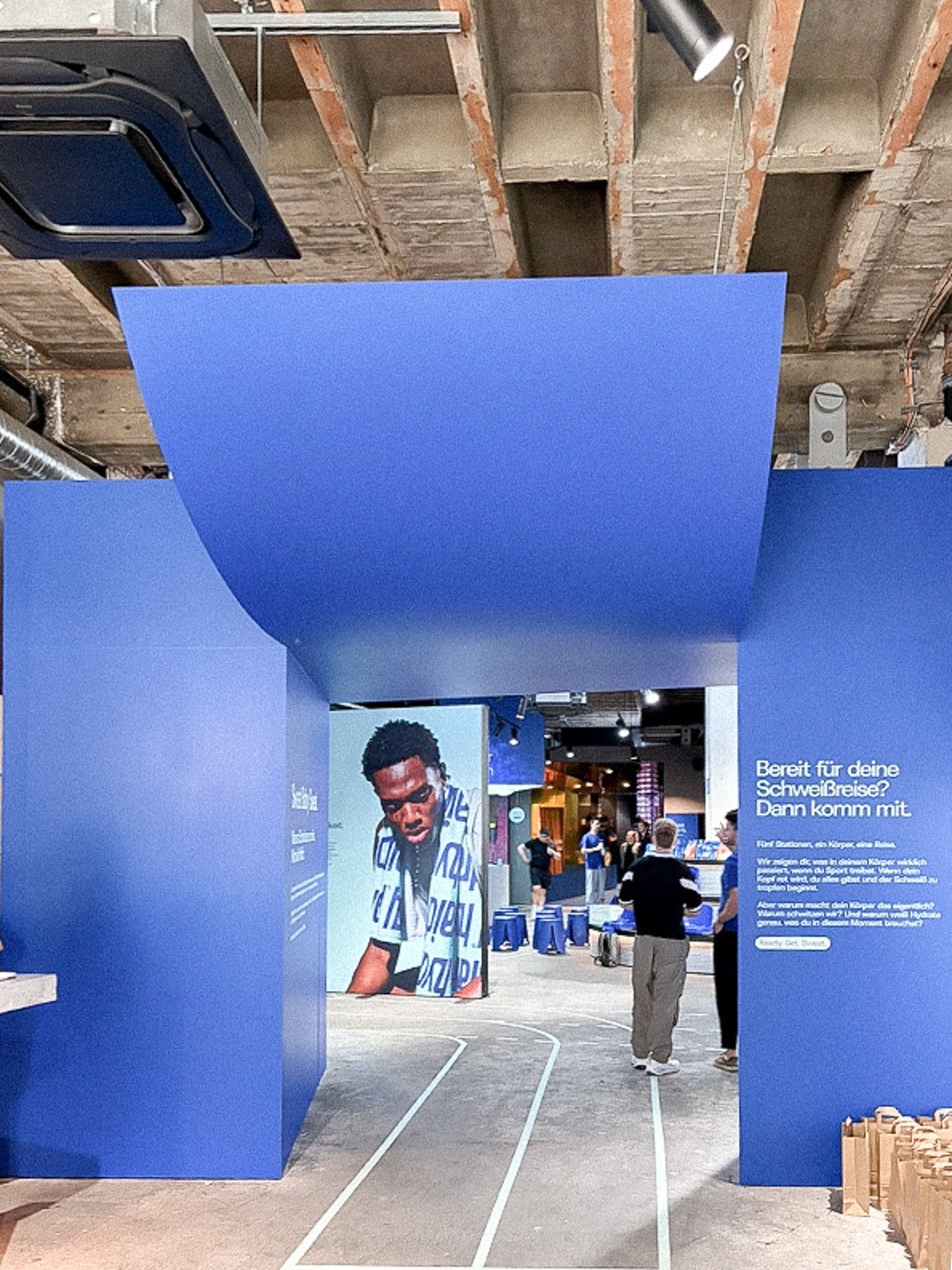 True Tape Sports Brand Activation im fancyrosi studio am Viktualienmarkt