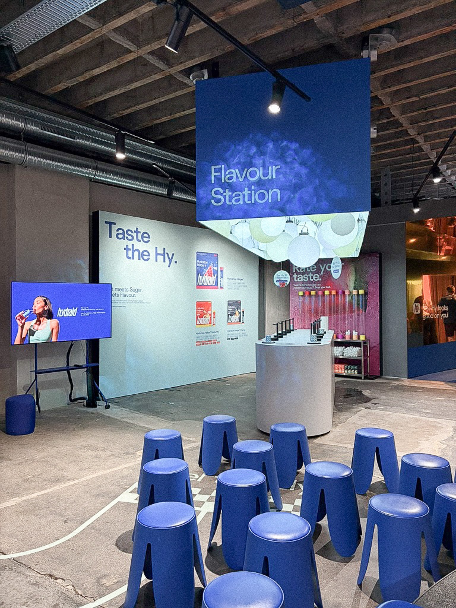 True Tape Sports Brand Activation im fancyrosi studio am Viktualienmarkt
